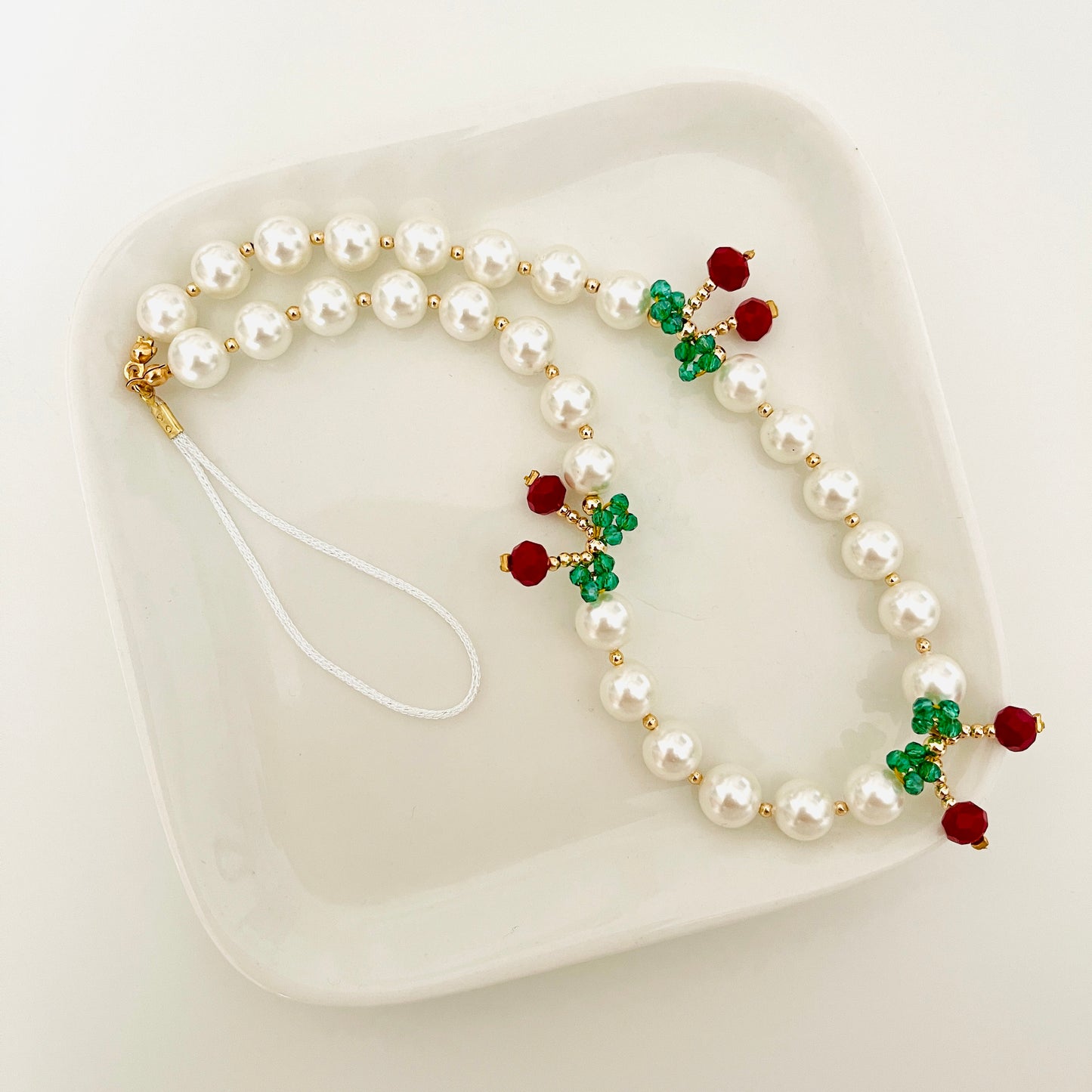 Charm para celular Cerezas