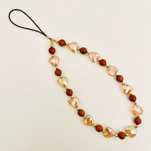 Charm para celular Corazones