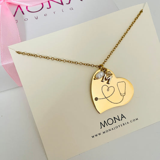 Corazón Inicial Personalizado