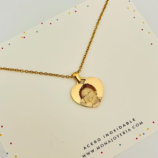 Corazón Fotograbado