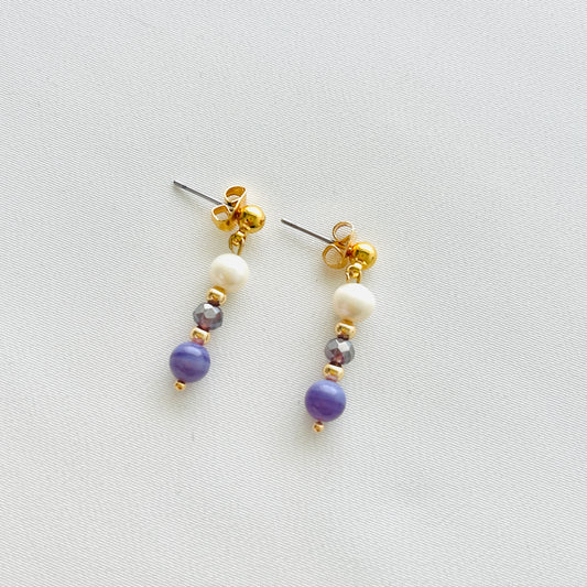 Aretes Ágatas